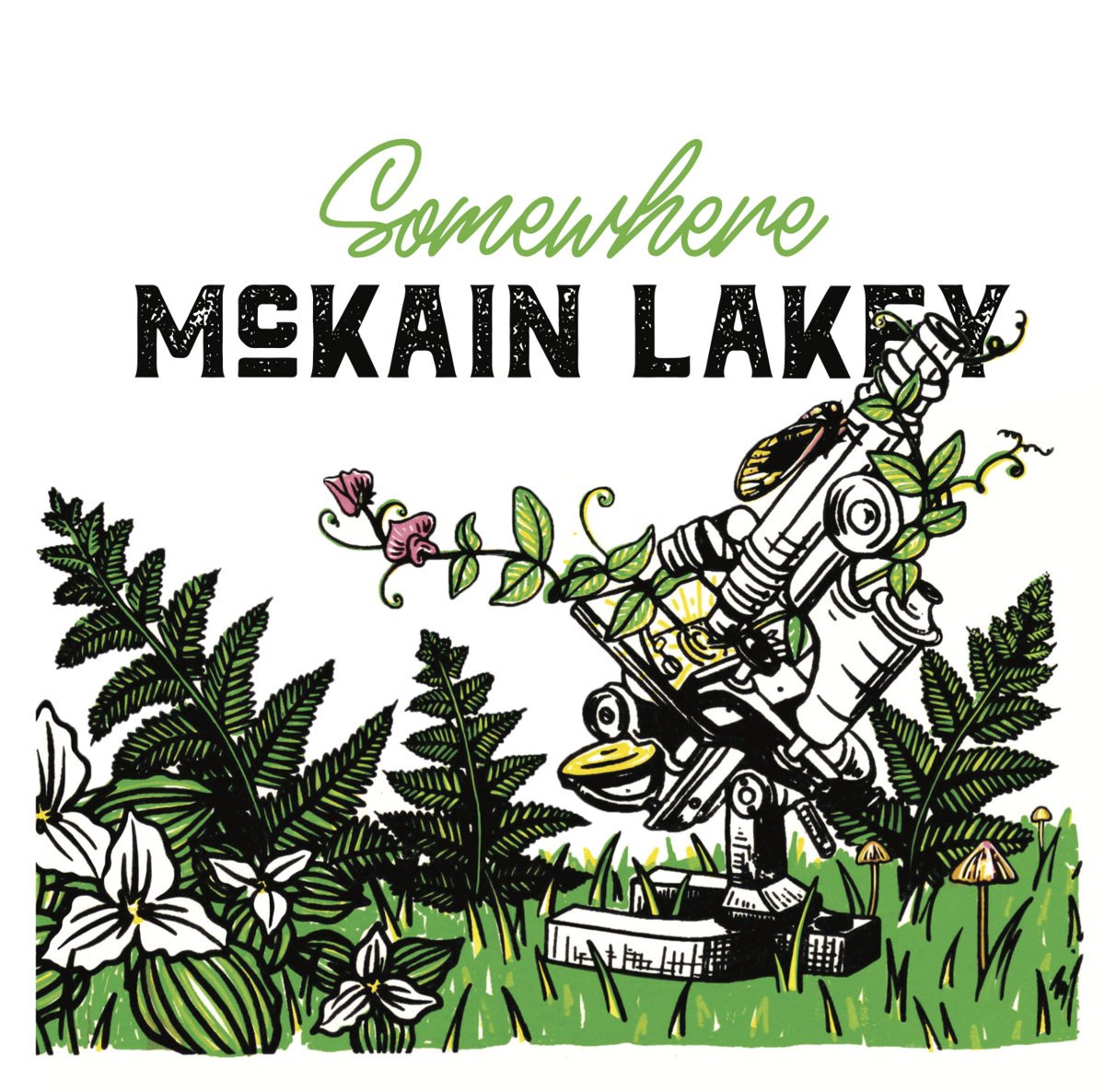 McKain Lakey - Somewhere Album Art